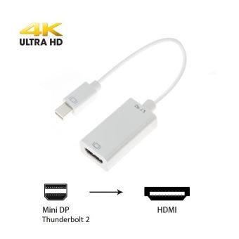 Câble Mini Displayport vers HDMI adaptateur véidéo HDTV pour Macbook iMac  Air Pro